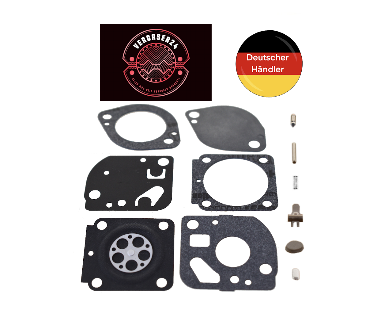 OEM Reparatursatz für Vergaser ZAMA RB-132 & STIHL FS130R Trimmer
